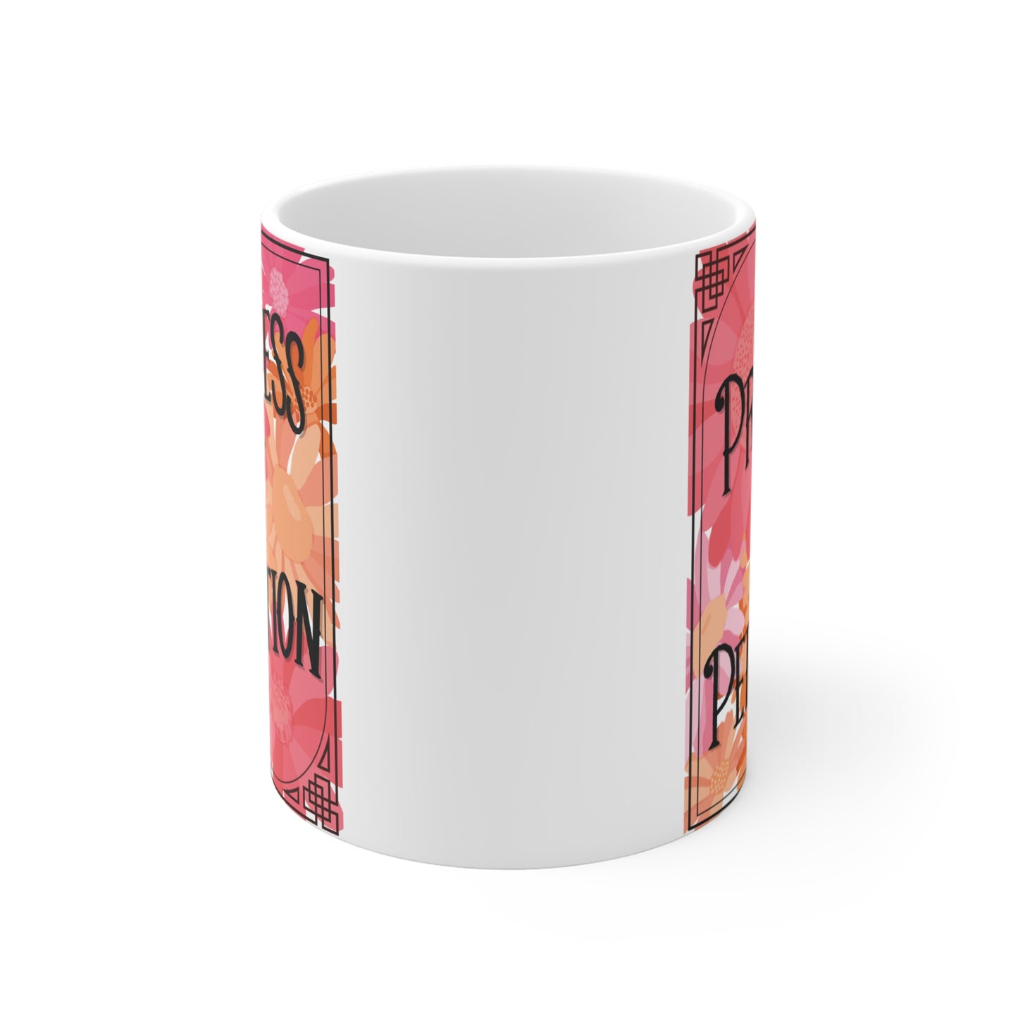 Progress Not Perfection Coffee Mug, 11oz or 15oz, Motivational Mug for Artists, Entrepreneurs Neurospicy, ADHD, Cup for Makers & Doers
