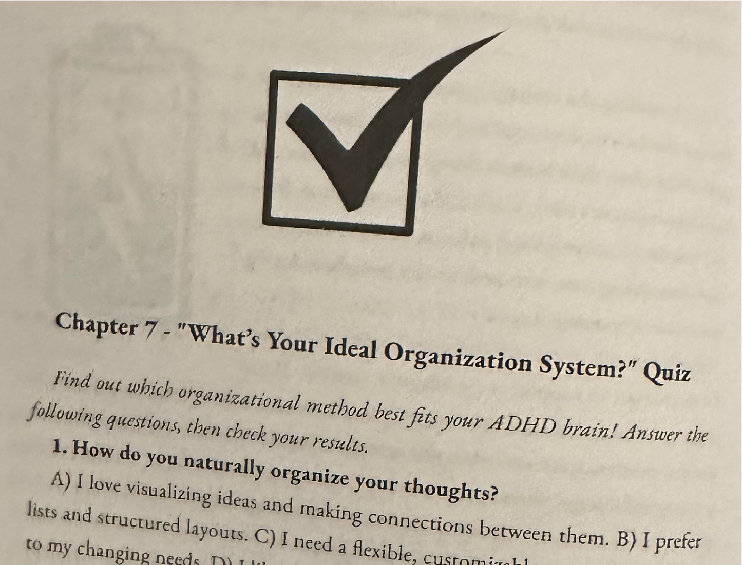 Organization for Creatives with ADHD Book